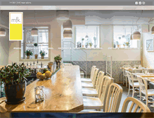Tablet Screenshot of mfkrestaurant.com